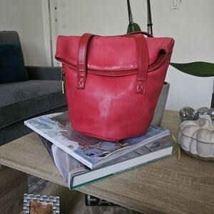 Perry Ellis Vibrant Red Shoulder Bag